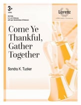 Come Ye Thankful, Gather Together Handbell sheet music cover